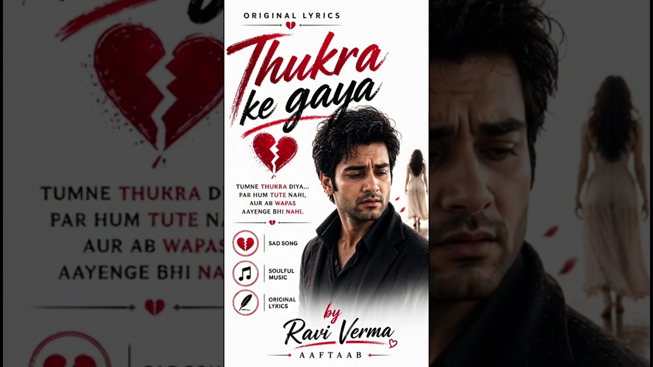 Thukra Ke Gaya Dil Mera #lovesong #originalsong #sadsong #originalmusic