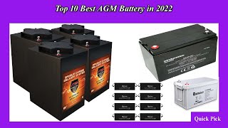 Top 10 Best AGM Battery in 2022 |  High Quality AGM Battery