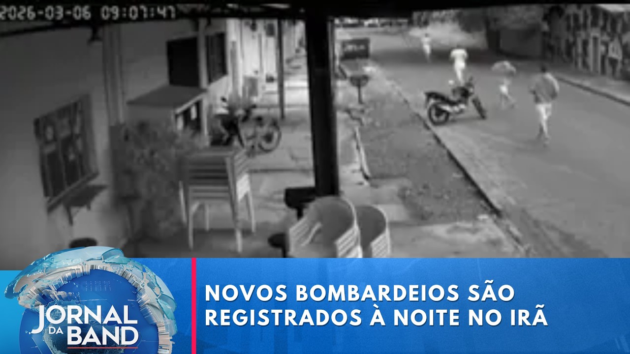 Imagens mostram novos bombardeios no Irã | Jornal da Band