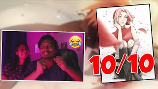 MY SISTER RATING NARUTO CHARACTERS - BBF