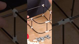 Use wire for miniature bends in builds #makerpipe #emtconduit #diy #shorts #hacks