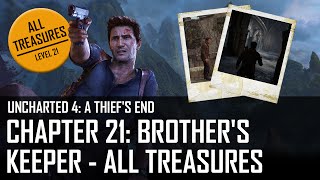 Uncharted 4 - Chapter 21: Brother's Keeper - All treasures