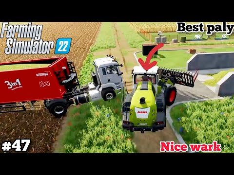 Fs22 The Mega Maize Silage Begins! | Farming Simulator 22 - Haut-Beyleron | Episode 47 | Fsgaming