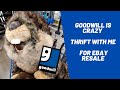 Goodwill is Crazy - Thrift With Me for Ebay Resale