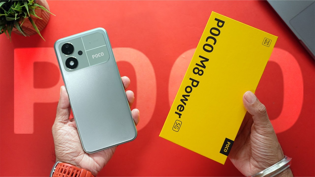 POCO M8 Power pin 8000mAh Silicon Carbon dung ca ngay khong lo het pin