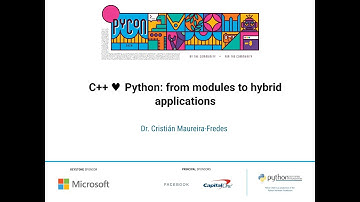 Talk: Dr. Cristián Maureira-Fredes - C++ ♥ Python: from modules to hybrid applications