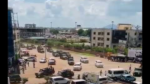 Salva Kiir’s convoy … olemwa