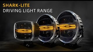 Shark Lite Driving Light: Boost/E-mode  ECE R148,R149,R65,R10 Homologation, Logo Changeable