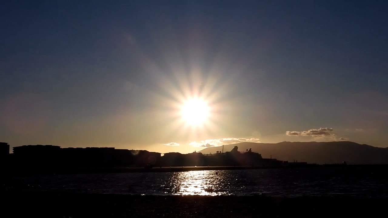 Before SunFall 1st vid 18th November Western Beach Gibraltar