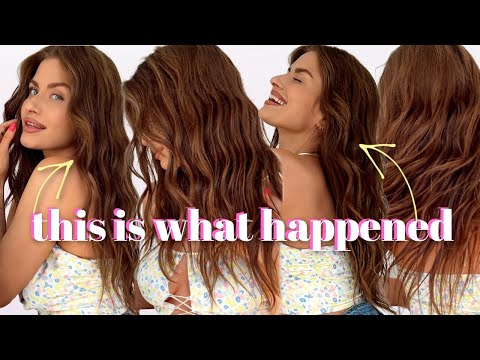 30 DAYS OF NO HEAT ON THE HAIR | discovering natural wavy hair