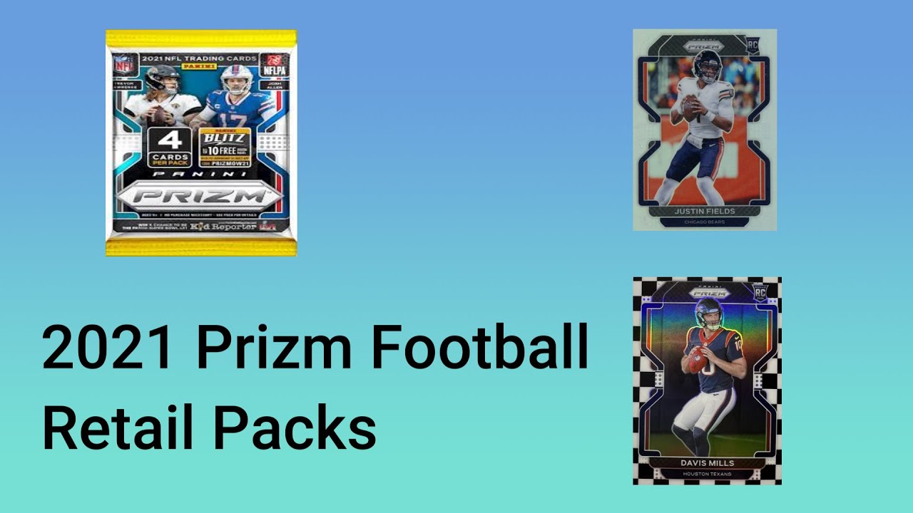 Hit a Clean Green Cracked Ice | 2021 Prizm Football Retail Packs