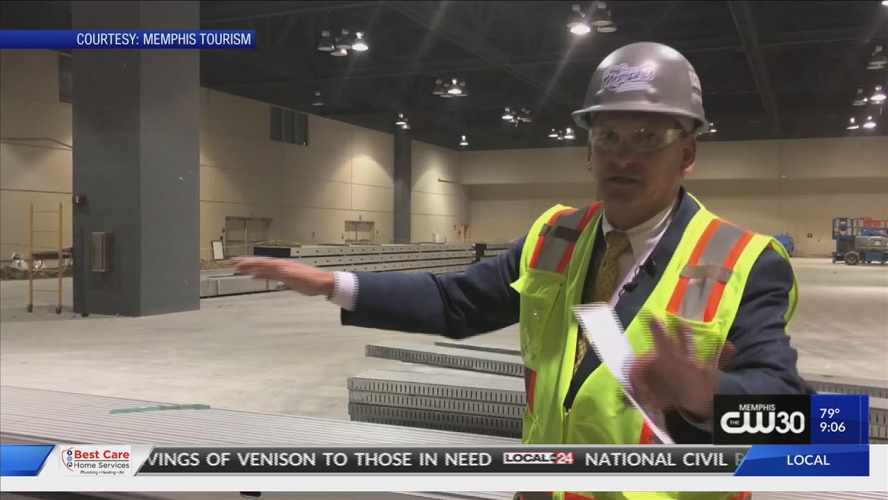 Renovations underway for Cook Convention Center in downtown Memphis