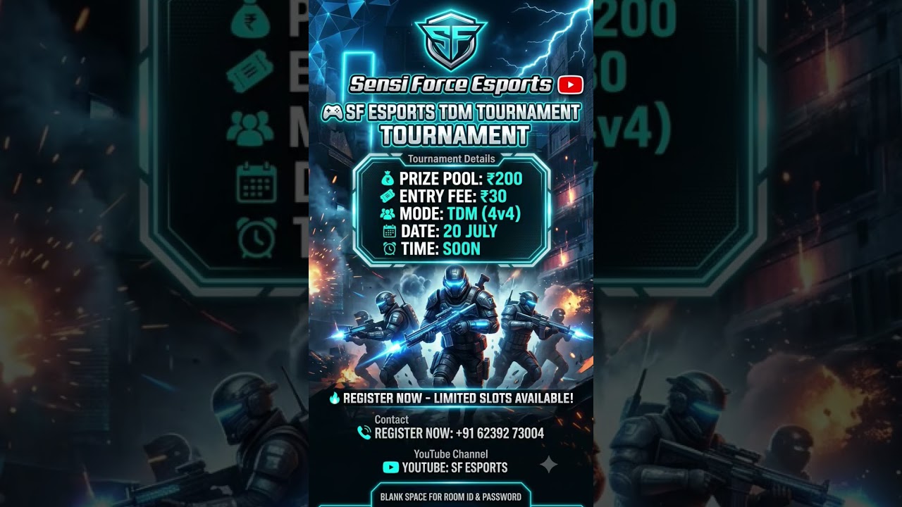 #bgmi #tournament #tdm #live #viral #shorts @SFEsport-f7s by SF Esport