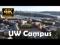 Universit de washington  uw  visite en drone du campus 4k