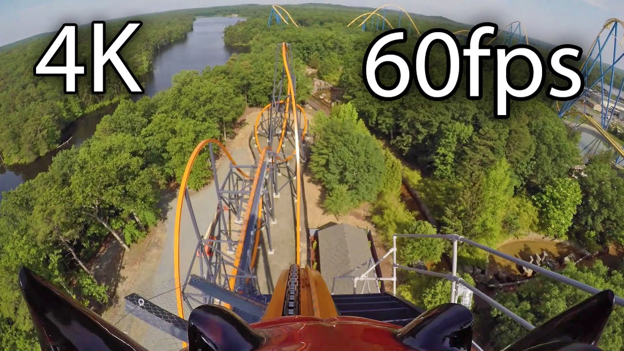 Six Flags' Jersey Devil Coaster Gets Its First Test Run