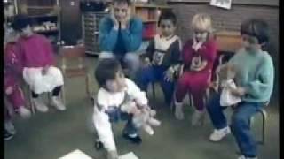 Kinderen van de Lelyschool in Sesamstraat 1991