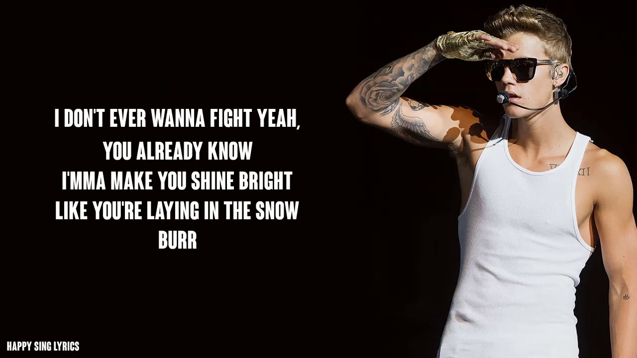 Justin Bieber Boyfriend Lyrics