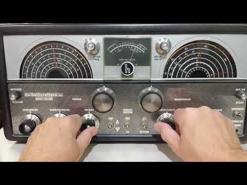 Testing A Hallicrafters SX-100 Receiver - YouTube