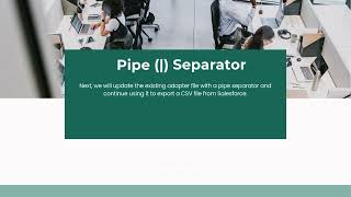 How to export data from Salesforce and write file with different data format like csv, xml and json?
