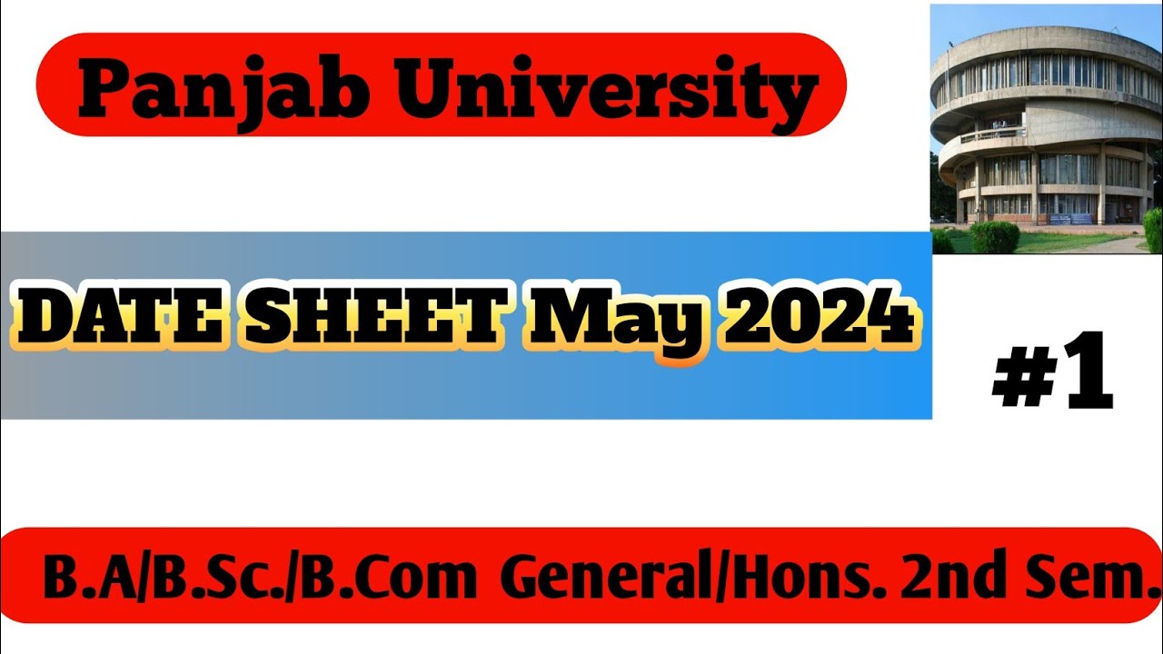 PU Date Sheet B A B Sc Gen Hons Examination 2024 2nd Semester Date pu-date-sheet-b-a-b-sc-gen-hons-examination-2024-2nd-semester-date