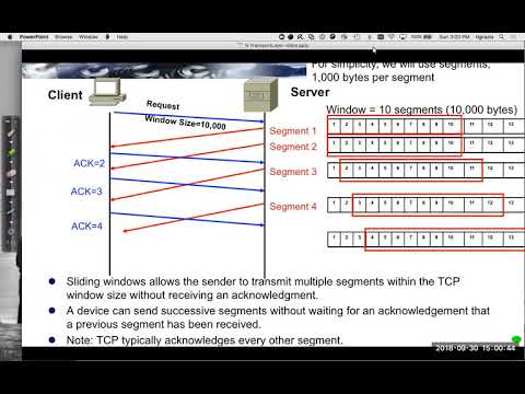 what is tcp window update