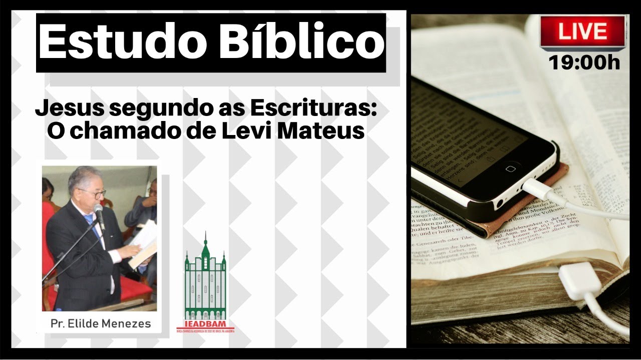 Estudo Bíblico Jesus segundo as Escrituras O chamado de Levi Mateus Mateus 9913 (12/05 Estudo Bíblico Jesus segundo as Escrituras O chamado de Levi Mateus Mateus 9913 (12/05