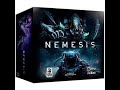 Nemesis: Partita in solo. Set-up e primi turni