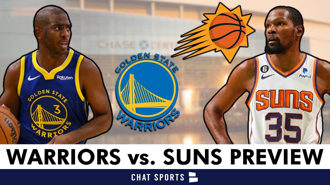 Injury Report: Golden State Warriors vs Phoenix Suns