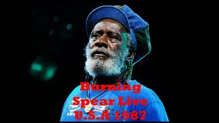 Burning Spear  - Rocking Time -  LIVE  1987