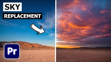 How to Replace Sky in Premiere Pro | Easy Sky Replacement Tutorial