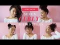 7 QUICK &amp; EASY CURLY HAIRSTYLES | NATURALLY CURLY