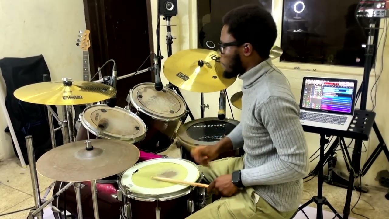 AFRO Nino (Drum Cover) - Tolu Obanro. [I own no rights to this music] #music 