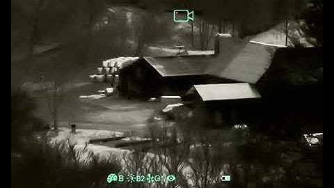 Infiray CH50 W (image quality test): Farm at 300m