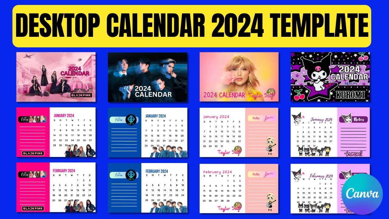 Calendar 2024 Blackpink