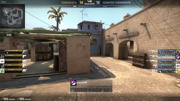 CsGo, Super Fast Ace, Mirage B apps (4 Headshots)