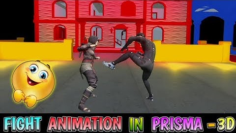 Fight Animation In Prisma + Mixamo 😍