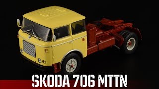 Škoda 706 MTTN Мадара || Автоистория || Масштабные модели автомобилей 1:43