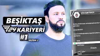 EA FC 24 KARİYER MODU #1 // BEŞİKTAŞ YÖNETİMİ VE ŞENOL GÜNEŞ BIRAKTI! İŞTE YENİ TAKIMIM (SEZON 2)