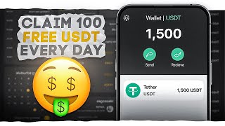 How to Claim 100 Free USDT Every Day & Withdraw Instantly!