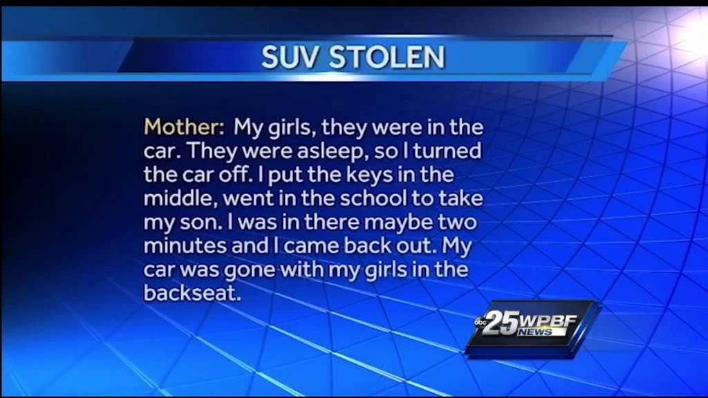 Mother speaks after SUV stolen with children inside - YouTube