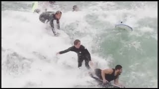 BEST SURFING WIPEOUTS - THE FUNNIEST SURF FAILS