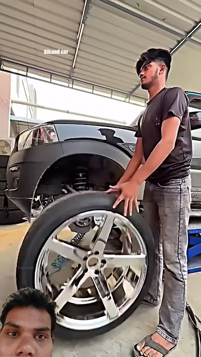 bigger alloy wheels cause to the vehicle ( Alloy wheels fitting in cars ) #shorts