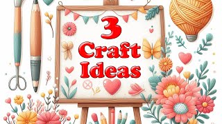 Beautiful Craft with Hair Rubber Bands Tutorial