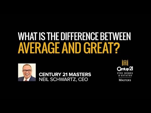 Real Estate Training - What Is The Difference Between Average And Great?