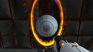 Portal - Companion cube can't think, companion ball can!