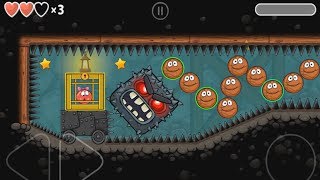 Playing basketball in red ball 4 caves awesome adventure gameplay (iosandroid)
