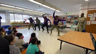 Omega Psi Phi Fraternity at Hall STEM Academy