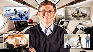 Inside Bill Gates Crazy Private Jet Collection