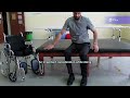 Transfer training tip for arm strength from Plus spinal cord injury programme