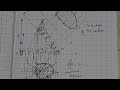 Section of Cone cut by section plane at 45degree on axis at 40mm above the HP